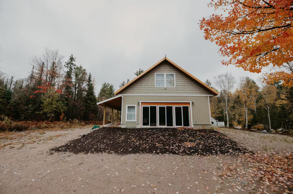 What you will see upon arrival at the Cabin